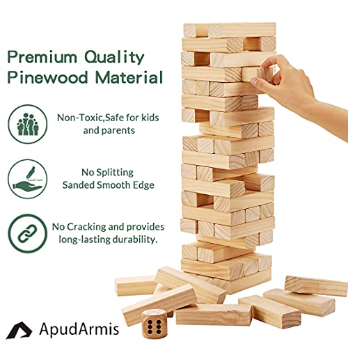 54 Pcs Tumble Tower
