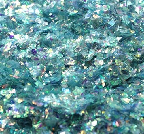 Blue Flitter Iridescent Ice Glitter Flakes for Nail Art