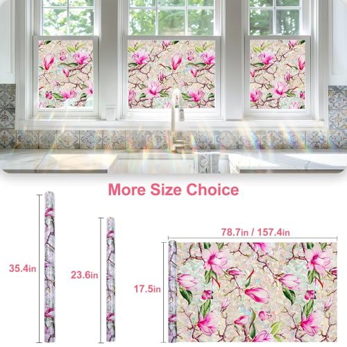 Window Privacy Film Stain Glass Window Film Rainbow Window Film Window clings Non
