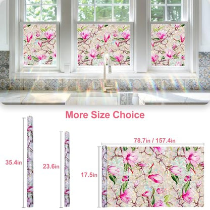Window Privacy Film Stain Glass Window Film Rainbow Window Film Window clings Non