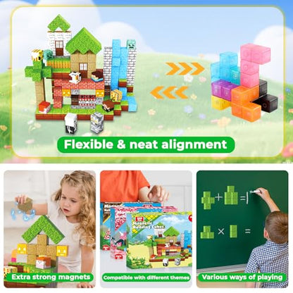 200PCS Magnetic Blocks