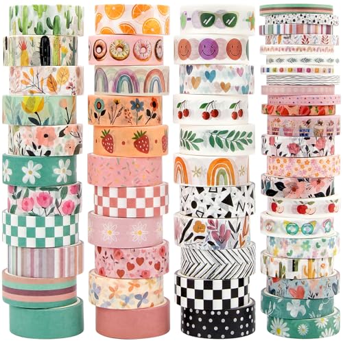 55 Rolls Holiday Washi Tape Set (55 Count)
