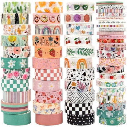 55 Rolls Holiday Washi Tape Set (55 Count)