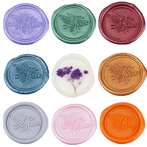 20pcs Pearl Pink Wax Seal Sticks for 0.28'' Glue Gun (20 Count)