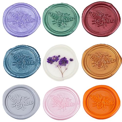 20pcs Pearl Pink Wax Seal Sticks for 0.28'' Glue Gun (20 Count)