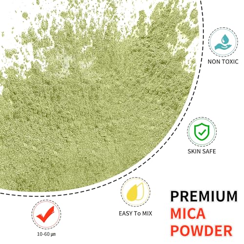 Mica Powder 100g Mica Powder for Epoxy Resin (3.53 Ounce)