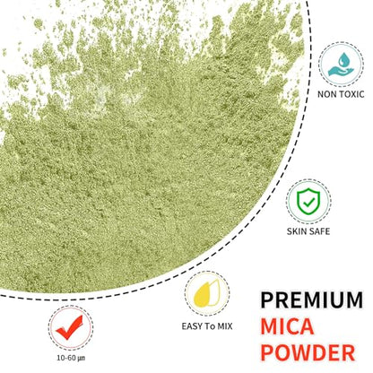 Mica Powder 100g Mica Powder for Epoxy Resin (3.53 Ounce)