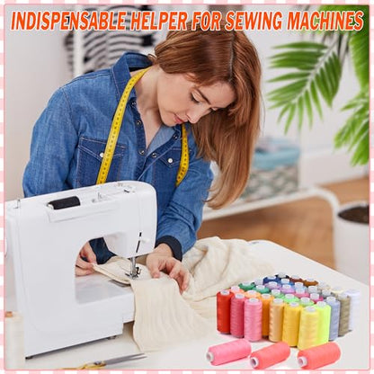 140 Pcs Sewing Thread Kit (125 Count)