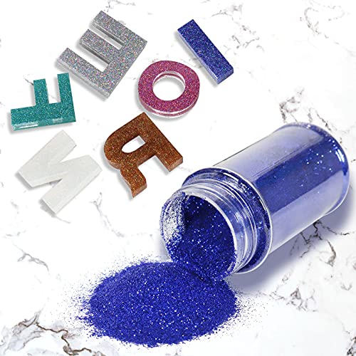 Ultra Fine Glitter Powder Metallic Resin Glitter 2.11 Oz