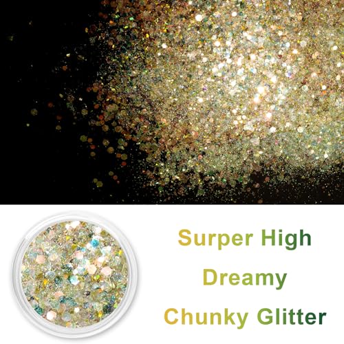 Opal Chunky Glitter