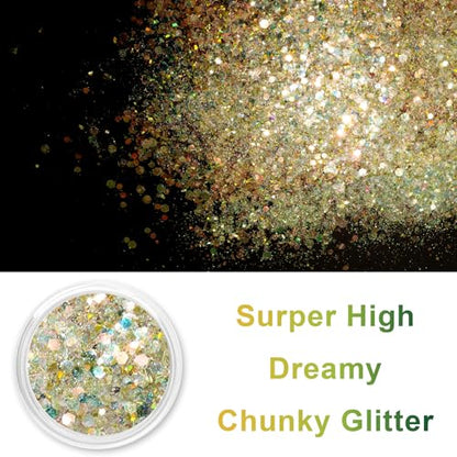Opal Chunky Glitter