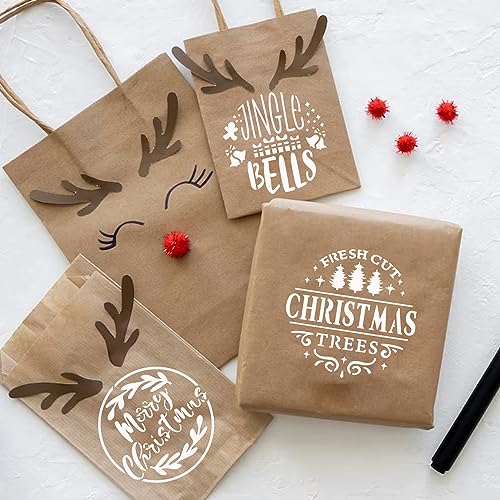 Small Stencils for Painting on Wood Reusable (60 Count)