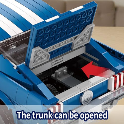 Sports GTRS Car Building Blocks Toys Boys or Adults Kits