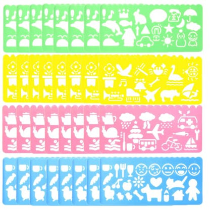 32 pcs Drawing Stencils