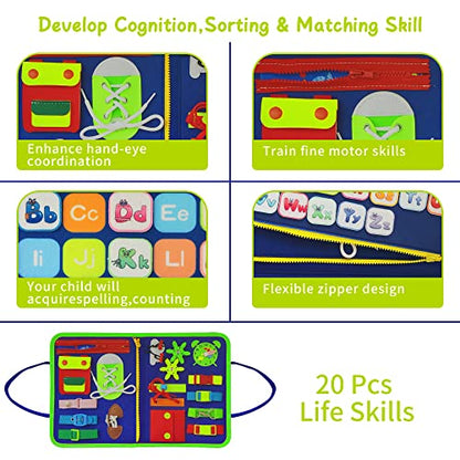 Dinosaur Montessori Learning Toy for Toddlers Ages 3