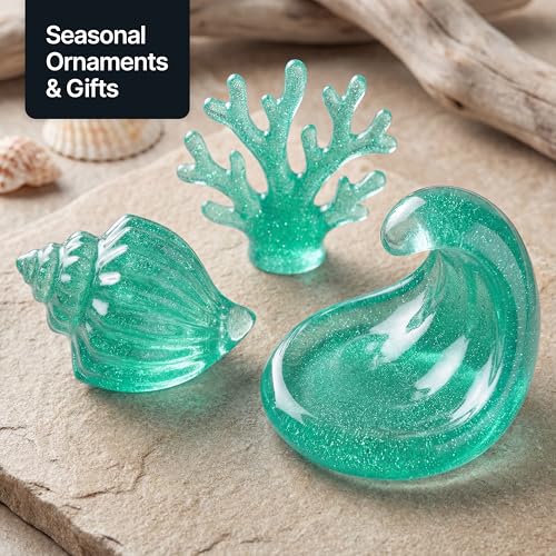 Craft Glitter Turquoise Blue 100g Microfine Glitter (100 Gram)