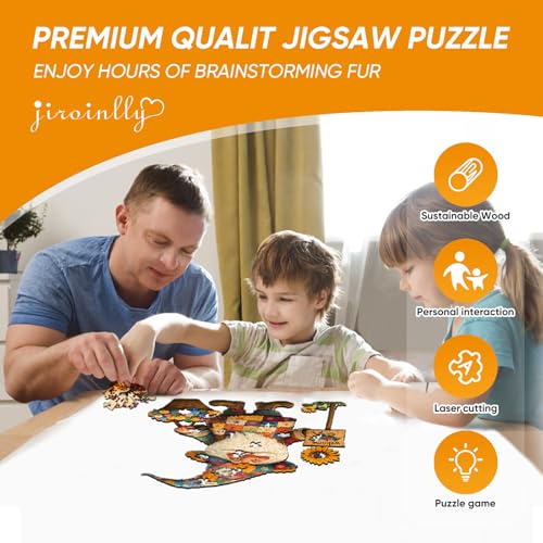 Wooden Puzzles for Adults 200 Pieces (200 Count)