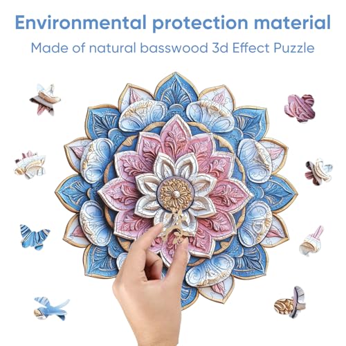 Wooden Puzzle for Adults (200 Count)