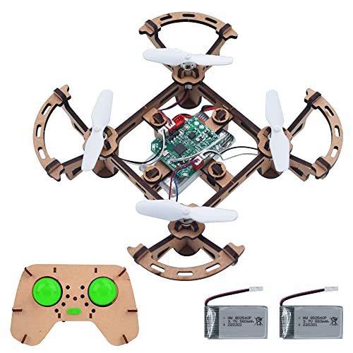 Diy Mini Wooden Drone RC Quadcopter Building Kits for Kids or Beginner