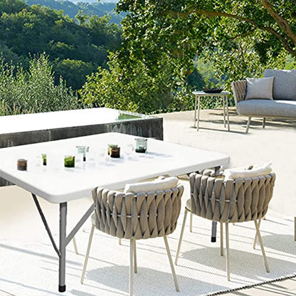34in Square Folding Table