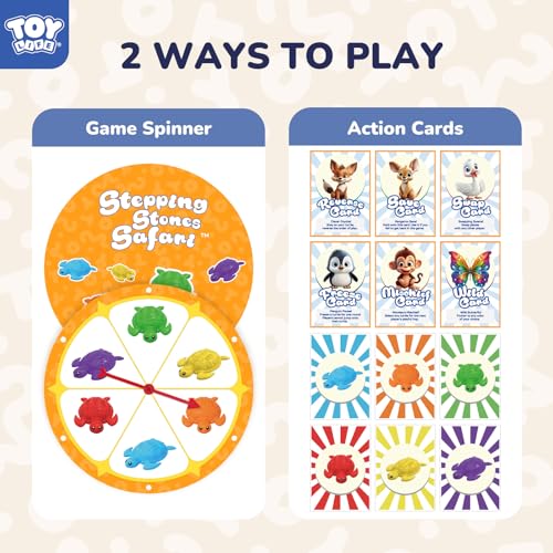 6 Pcs Turtle Balance Stepping Stone for Kids (6 Count)