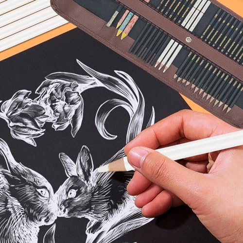 31 Drawing Sketching Pencils Kit