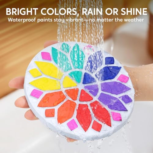 JOVA Klever Kits Stepping Stones Painting Kit for Kids