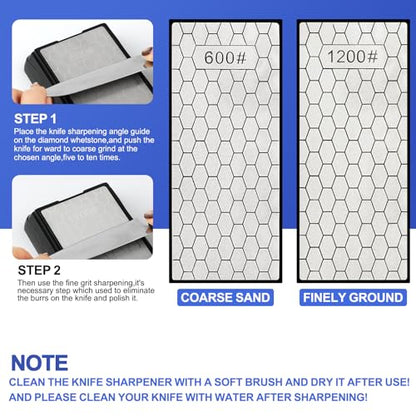 Double sided Diamond Sharpening Stone