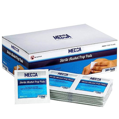 Alcohol Prep Pads (300 Count)