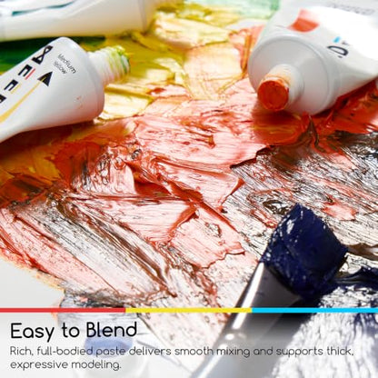 Artist Oil Paint Set (12 Fl Oz)