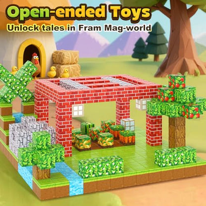 150PCS Magnetic Blocks (150 Count)
