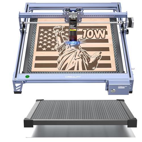 10W Laser Engraver Machine with Honeycomb Laser Bed 500x500