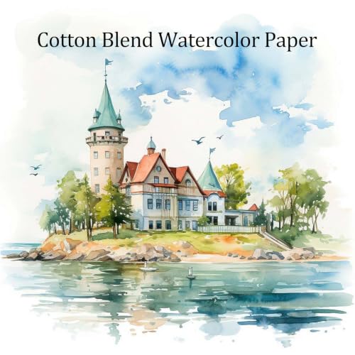 100 Watercolor ATC Cards (100 Count)