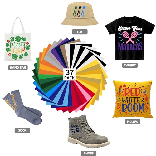 HTV Heat Transfer Vinyl Bundle