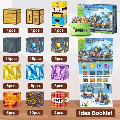 Magnetic Blocks (72 count)
