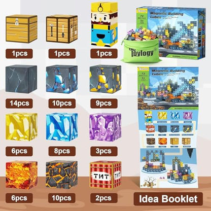 Magnetic Blocks (72 count)