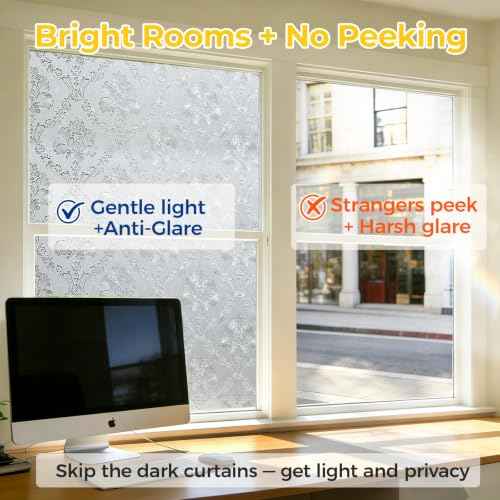 Window Privacy Film Decorative Non
