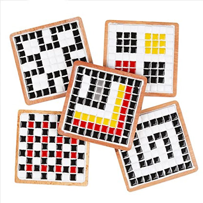 500g 1.1lb Random Color Ceramics Mosaic Tiles (16 Ounce)