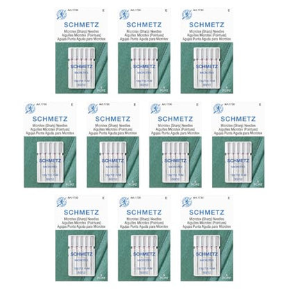 Microtex Sharp Sewing Machine Needles (50 Count)