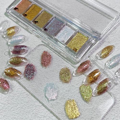 Metallic Nail Art Glitter Set