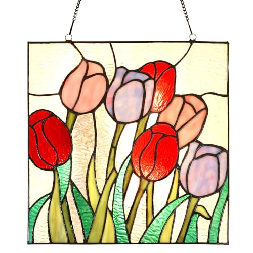 PA0004 Stained Glass Hanging Panel