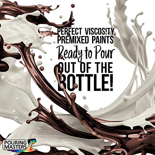 Pouring Masters Chocoloate Brown Ready to Pour Acrylic Pouring Paint (8 Fl Oz)