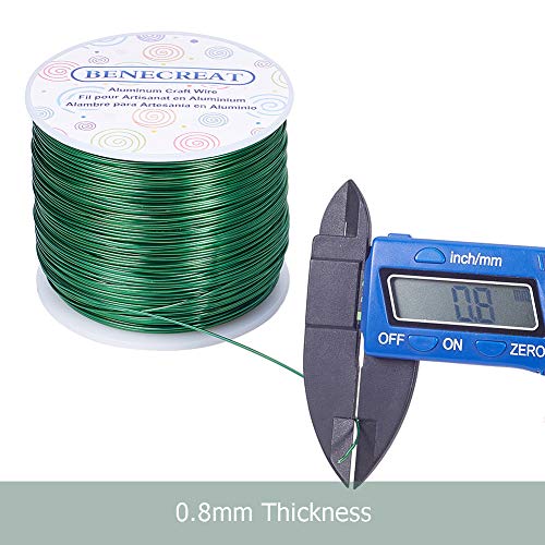 20 Gauge 770FT Aluminum Wire Anodized Jewelry Craft Making Beading Floral Colored Aluminum Craft Wire (770 Foot)