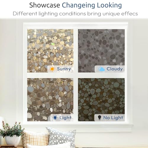Rainbow Window Privacy Film Decorative (25.83 Sq Ft)