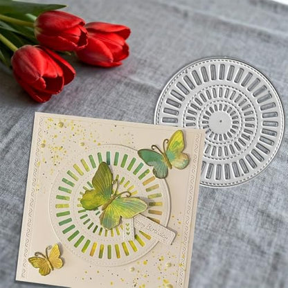 Geometric Cutting Die for Scrapbooking