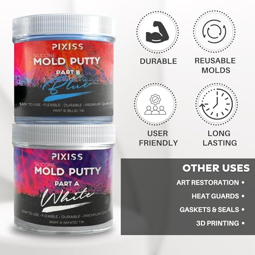 Mold Putty Silicone Mold Making Kit (14.1 Ounce)