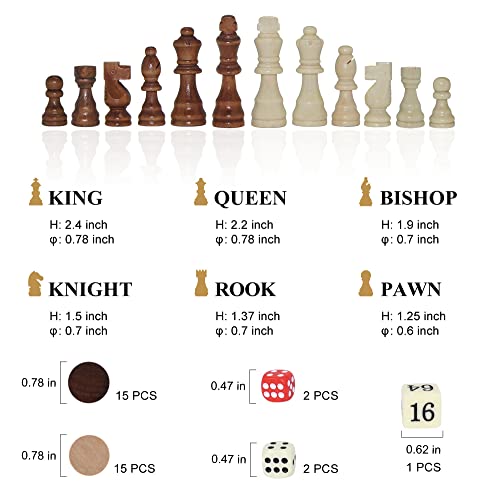 Wooden Chess Checker