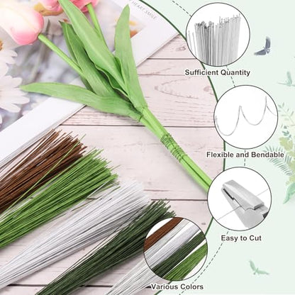 32 Inch 22 Gauge Floral Stem Wire