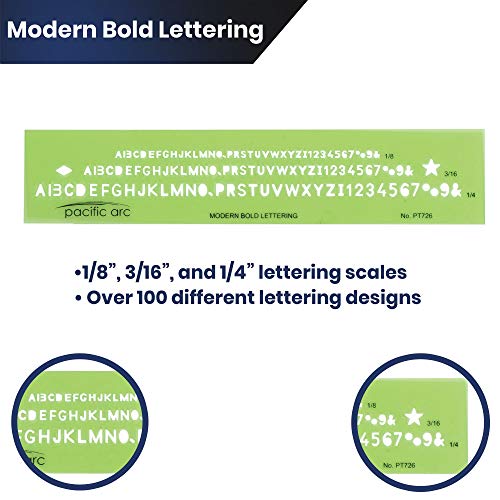 Modern Bold Lettering Template Guide