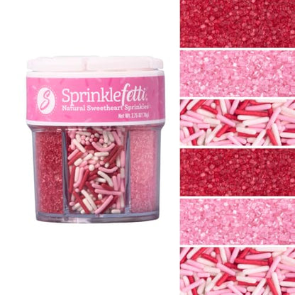 Valentines Dye Free Sprinkles (2.75 Ounce)